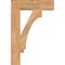 Ekena Millwork Imperial Block Smooth Bracket, Western Red Cedar, 3 1/2"W x 16"D x 24"H BKT04X16X24IMP05SWR - alternate 3